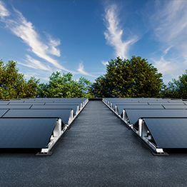 Flachdach - Flachdach bis max. 5° Dachneigung