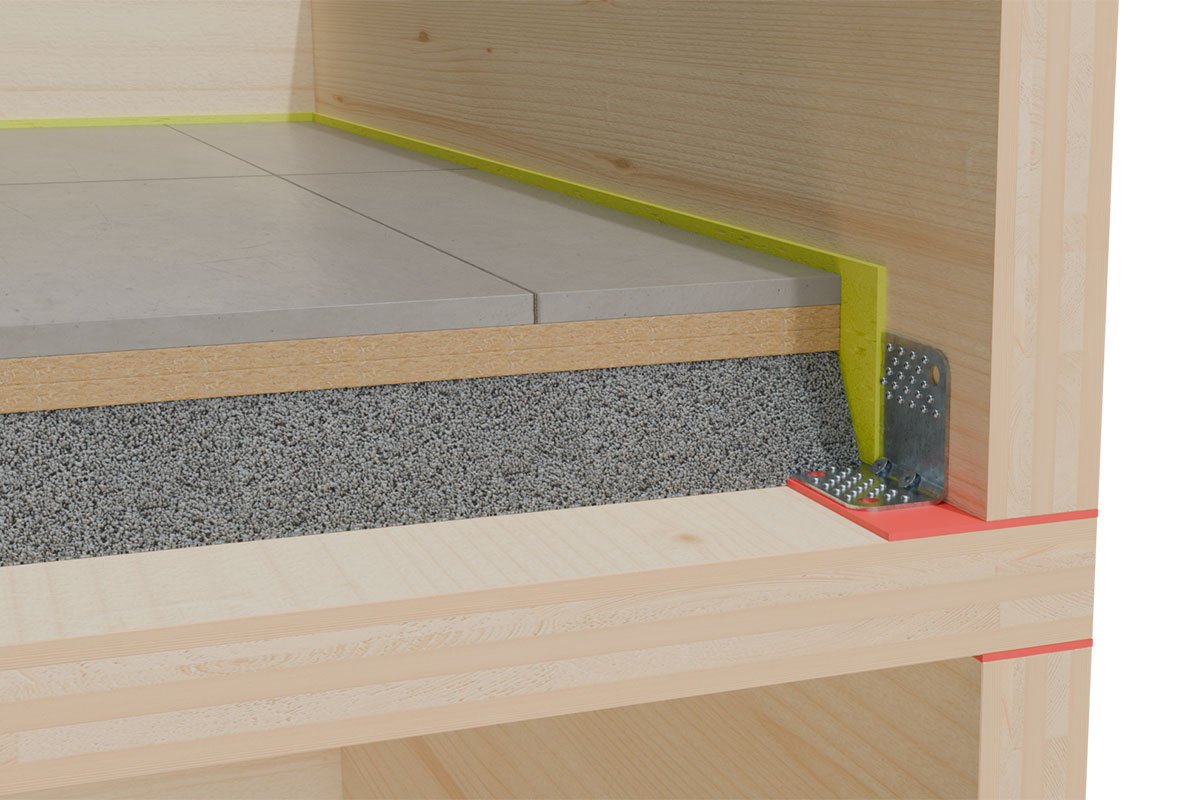 Sound insulation in construction