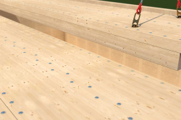 Paneltwistec TK AG StrongHead - the screw for glued composite cross sections in wood construction Paneltwistec TK AG StrongHead - the screw for glued composite cross sections in wood construction