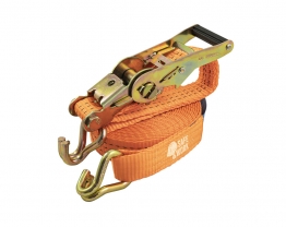 Zurrgurte - Cinta de amarre con trinquete y ganchos