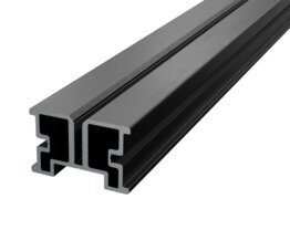 Butterfly Baukastensystem - Alu-Systemprofil Butterfly schwarz