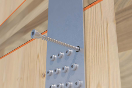 Powerful duo: Angle-bracket screw Strong and Tension strap HighLoad Powerful duo: Angle-bracket screw Strong and Tension strap HighLoad