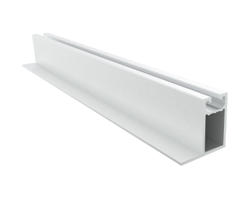 Trapezoidal sheet installation profile