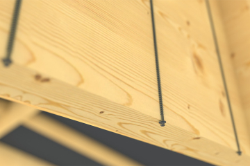 KonstruX 13 mm E12 fully threaded screw: new size for particularly large dimensions