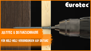 Justitec und Distanzschraube Justitec und Distanzschraube